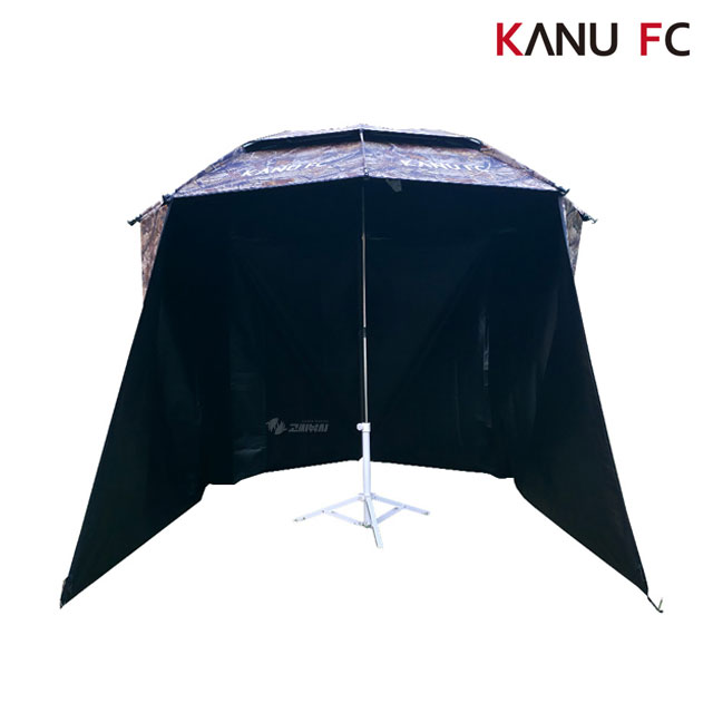카누 심플 파라솔 세트 KP-520PW 지퍼형 커튼 월 방수 암막 간이 텐트