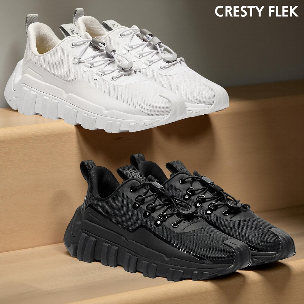 오니츠카타이거 크레스티 플렉 스니커즈 운동화 여성 1183C450 WHITE 240 - 메인 이미지