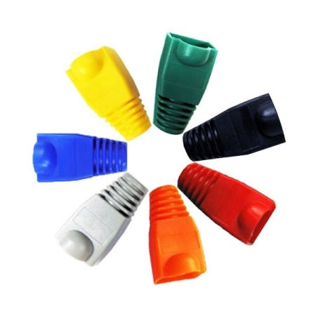 IN NETWORK IN-COVERB 국산 RJ45 덮개형 통부트 100EA 블루