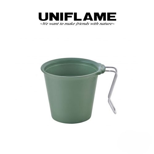 유니프레임 KARA 머그컵 350ml, 카키 - 메인 이미지