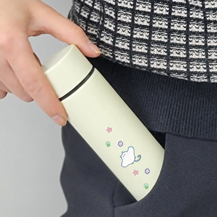 미니 텀블러 150ml 보온 보냉 귀여운 캐릭터 디자인 - 상세 이미지 3