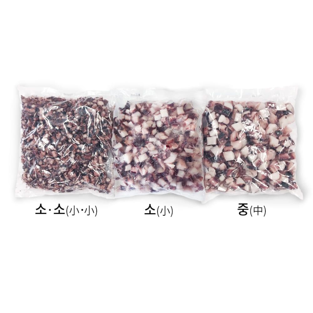 동해로 타코야끼 오징어 슬라이스 1kgX18팩 가문어 이미지 6