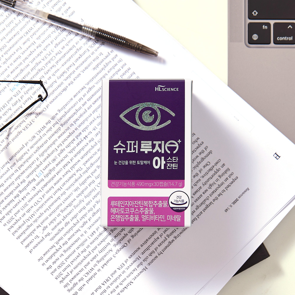 슈퍼루지A+ 아스타잔틴 30캡슐 x 6박스 6개월분 루테인지아잔틴 은행잎추출물 멀티비타민 이미지 4