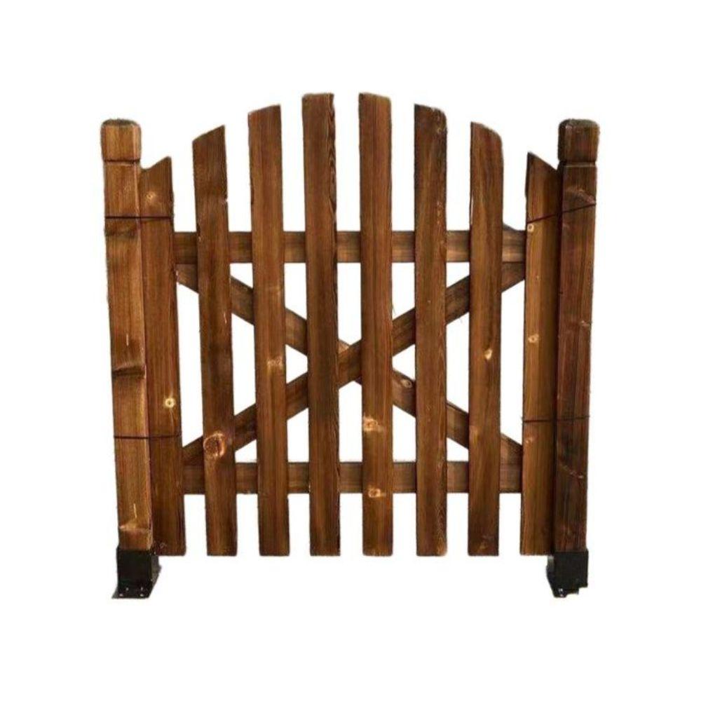 원목 대문 울타리 펜스 야외 양문 전원주택 휀스 문 가드닝 경계 80x120cm - 상세 이미지 2