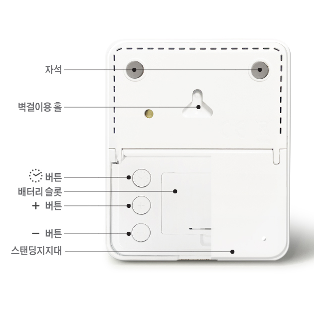 CAS 디지털 체감온도계 체감온도 측정기 온습도계 T701 고온경보 백라이트 - 상세 이미지 3
