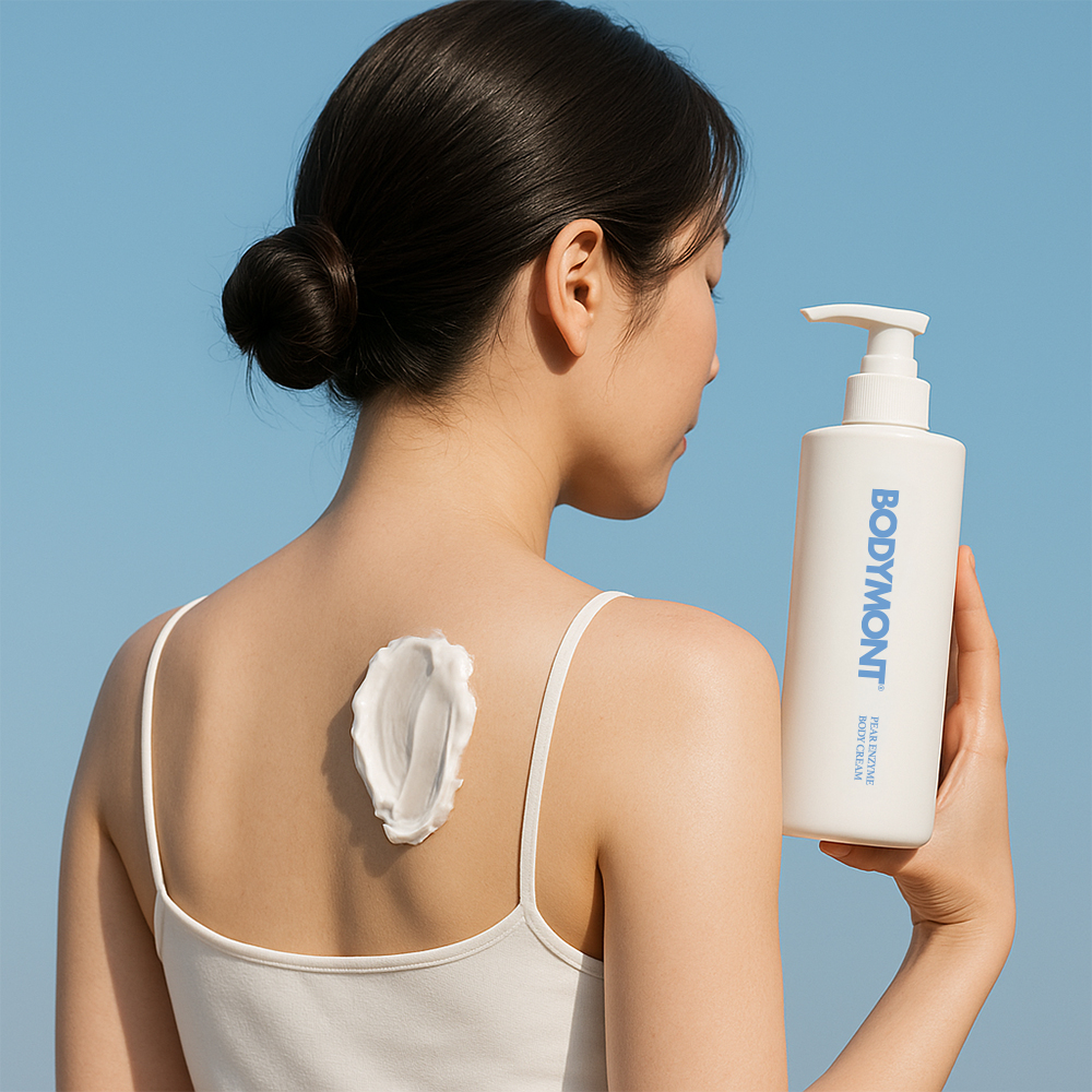 바디멍 효소 등드름 겨드랑이 색소침착 모공각화증 끈적임없는 미백 바디크림 500ml, 1개 - 상세 이미지 4