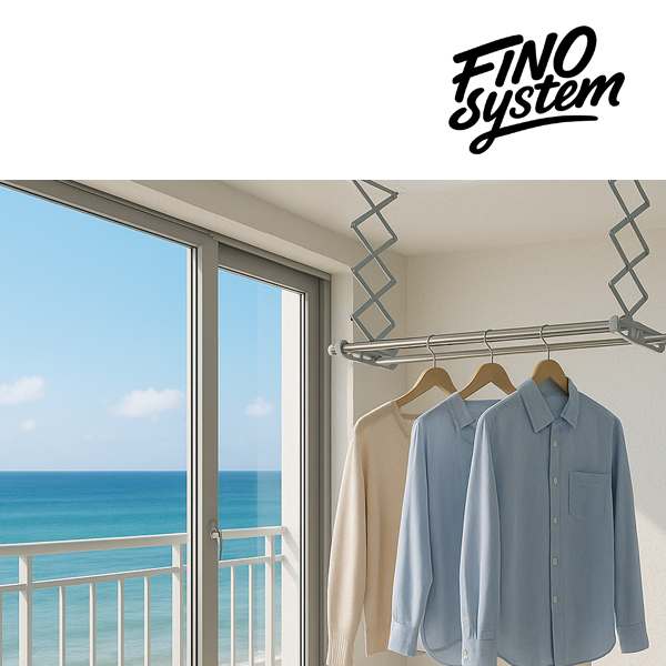 방문설치 피노 시스템 전동 빨래 건조대 건조 송풍팬 리모컨 자동 승하강 센서 제품 이미지