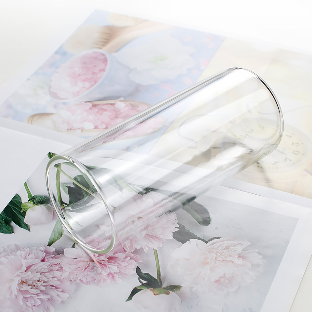 소요 홈카페 강화 내열유리컵 500ml, 1개, 스트레이트(롱) - 상세 이미지 5