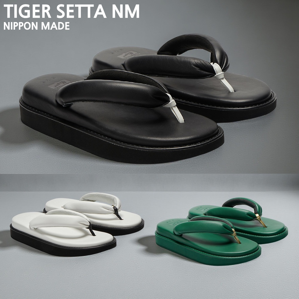 오니츠카타이거 TIGER SETTA NM 쪼리 슬리퍼 여성 1183C318 블랙 250