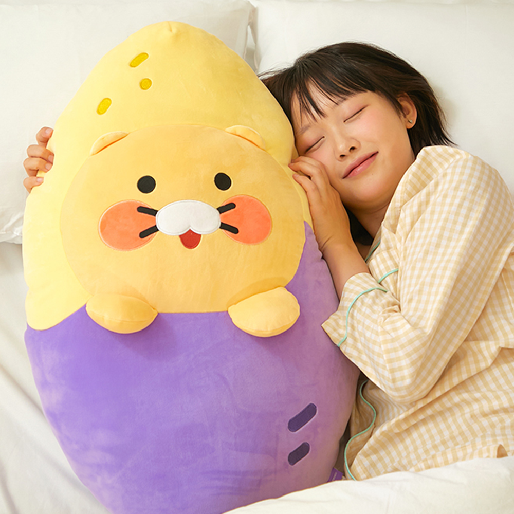 춘식이 고구마 바디 필로우 모찌 애착 대형 왕 봉제 인형 카카오 프렌즈 굿즈