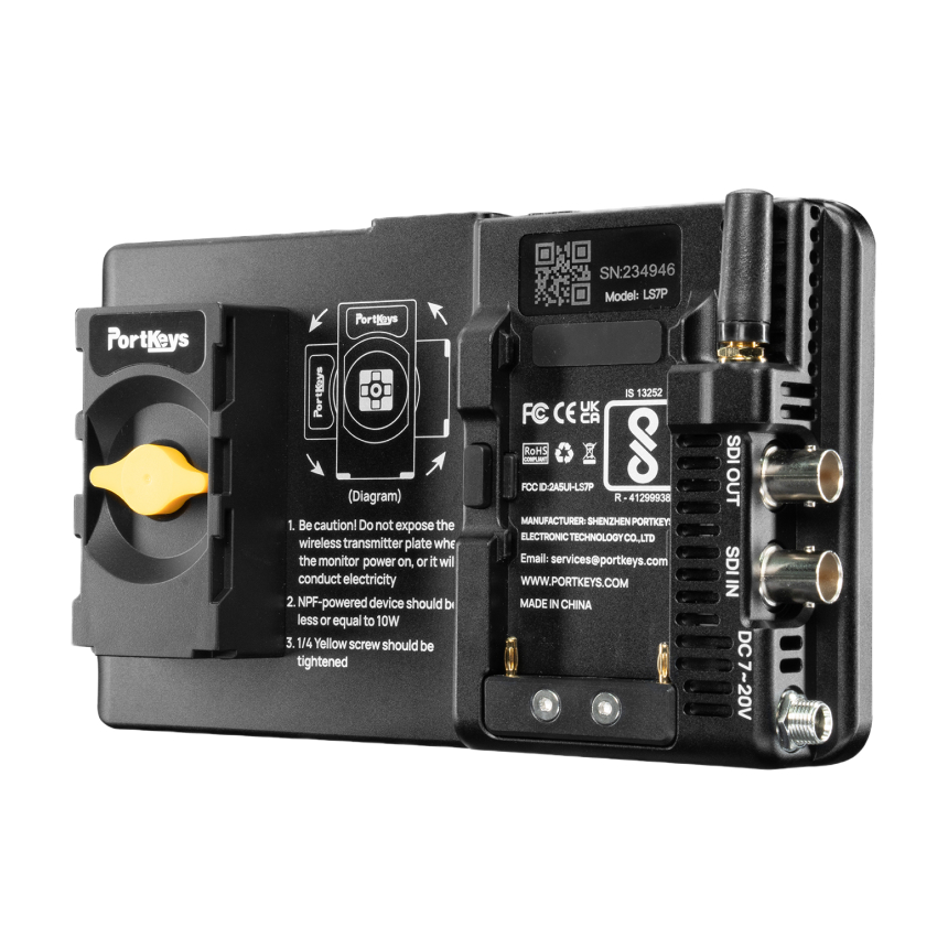 Portkeys LS7P 카메라 필드모니터 무선 카메라제어 포트키 - 상세 이미지 2