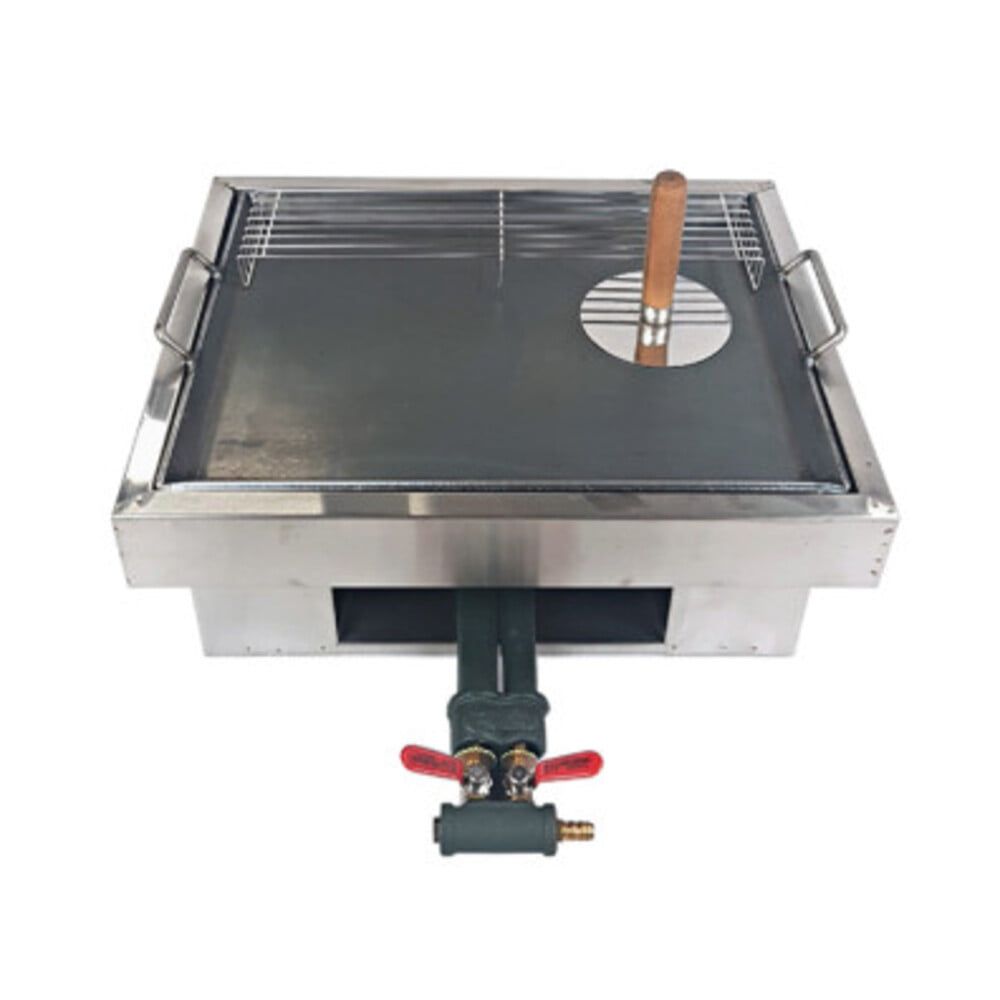 대영산업 다용도 철판 기계 세트 (가스식/소) 호떡 전 볶음 조리용