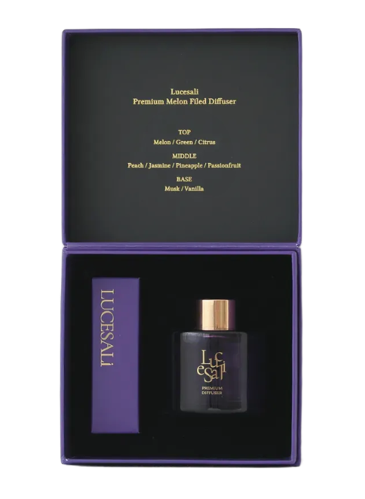 루체살리 명품 차량용 방향제 선물 고급 자동차 디퓨저 비치형 멜론필드, 100ml, 1개 - 상세 이미지 2
