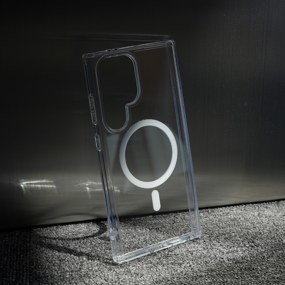 [내일배송] 코커 맥스킨 맥세이프 변색방지 2800GS 3배자력 슬림 범퍼 케이스 투명, 갤럭시S24 플러스 - 상세 이미지 4