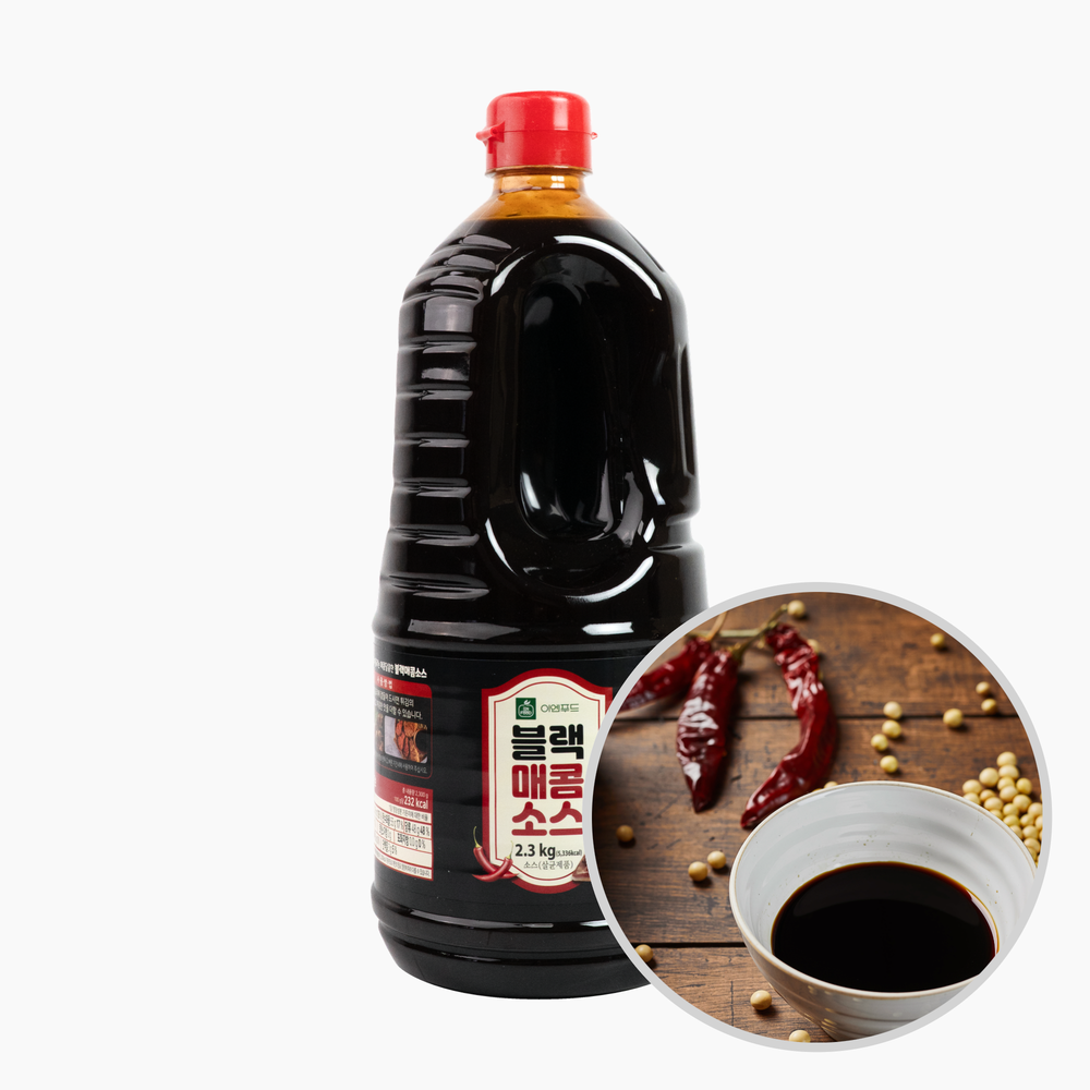 이엔 블랙매콤소스 매운맛 2.3kg - 메인 이미지