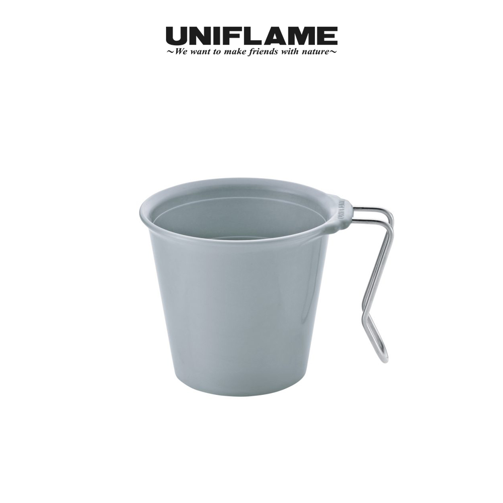 유니프레임 KARA 머그컵 350ml, 그레이 - 상품 이미지