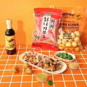 타코야끼 재료 50종 타코야키 만들기 세트 믹스 수제 소스 문어 조리기기... 맛있게 먹은 솔직 후기 - 상품 이미지 1
