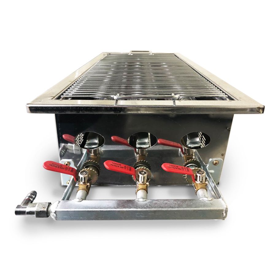 대영산업 닭꼬치 버너 기계 (LPG/LNG) 석쇠포함 구이기 기계