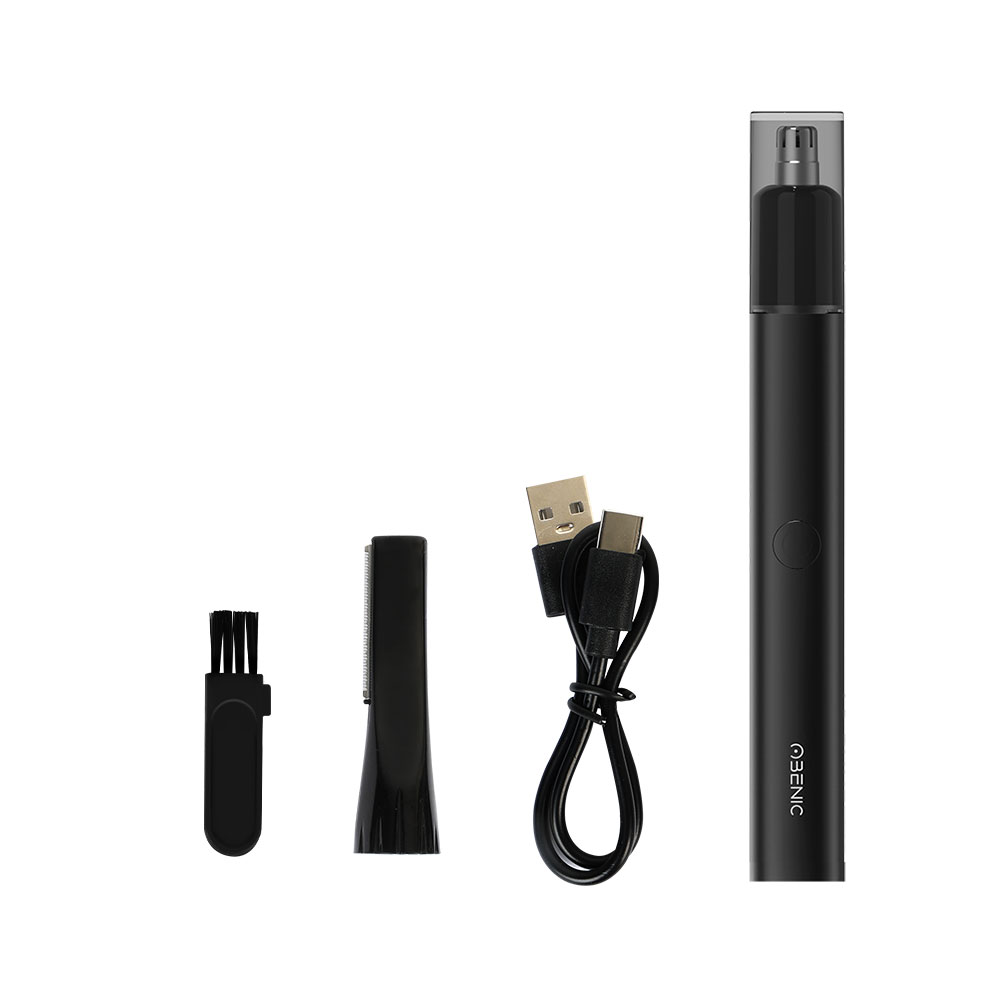 오베닉 코털제거기 C타입 충전식 휴대용 전동 눈썹 콧털 정리기 트리머