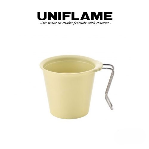 유니프레임 KARA 머그컵 350ml, 베이지 - 메인 이미지