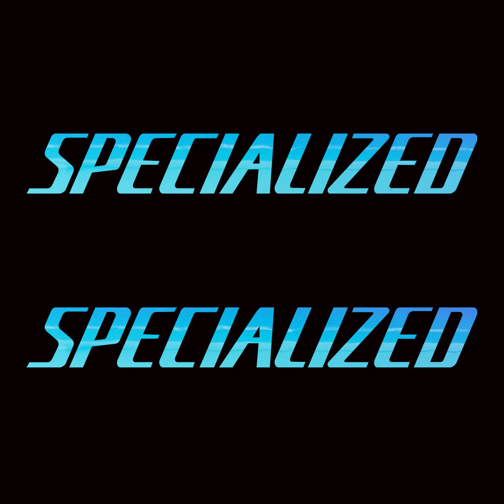 스페셜라이즈드 SPECIALIZED 로드 자전거 데칼 스티커 싱글 세트(1set 2개) - 상세 이미지 5