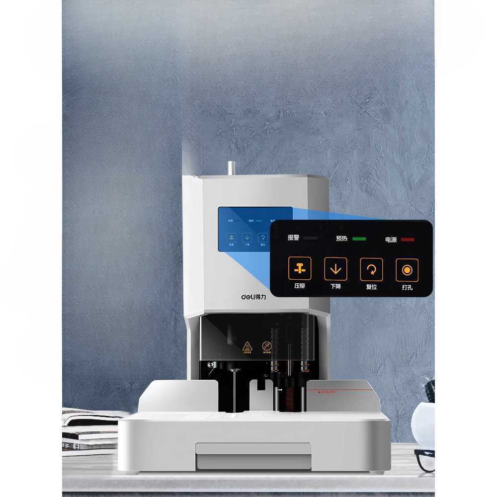 문서 인증 천공기 스탬프 증명서 강력 천공 펀칭 기계 60mm 제본기 - 상세 이미지 4