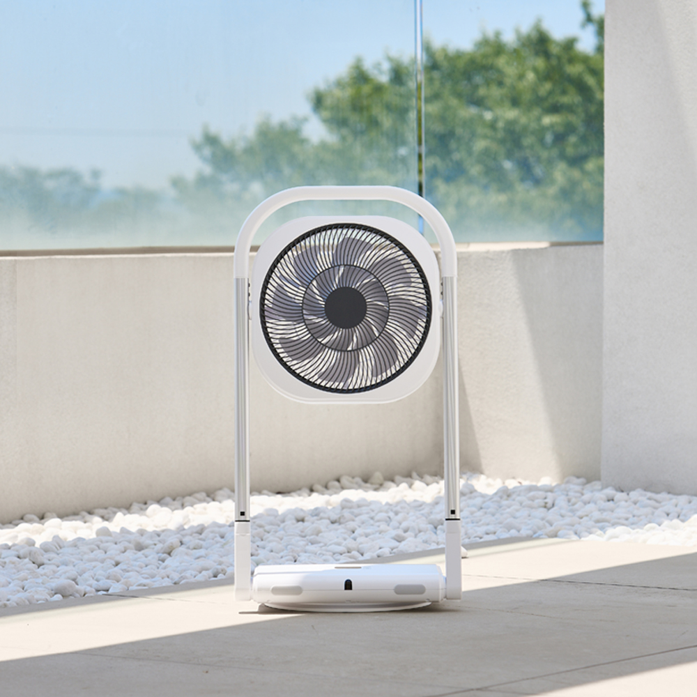 르젠 프리미엄 BLDC 슬림 저소음 수납형 접이식 리모컨 선풍기 LZEF-CD200