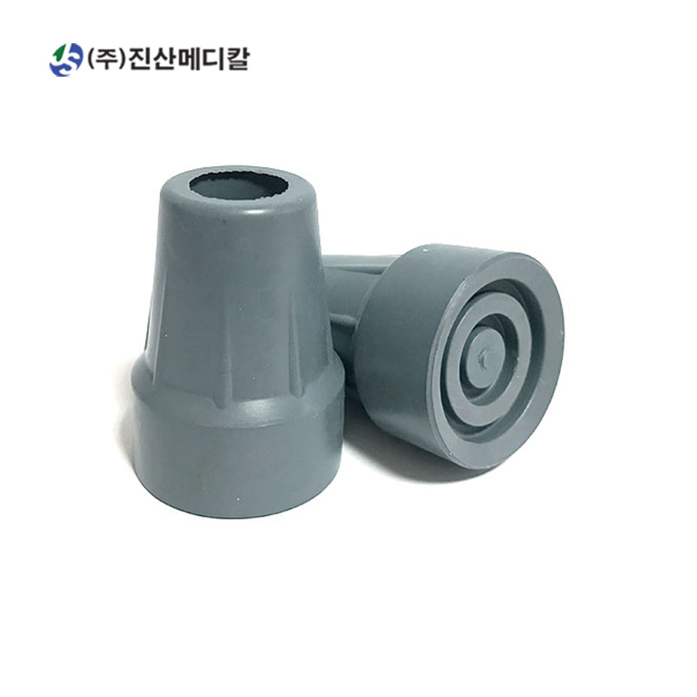 목발 고무 고무패킹 리필 교체용 팁 캡 발 미끄럼방지 부속품 20mm 1개 - 메인 이미지