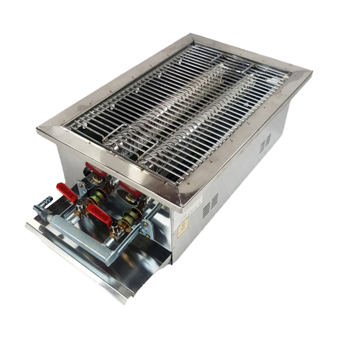 대영산업 닭꼬치 버너 기계 (LPG/LNG) 석쇠포함 구이기 기계