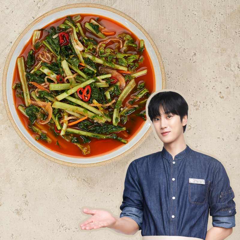 셰프애찬 국내산 열무김치 3.2kg, 1개 - 상품 이미지