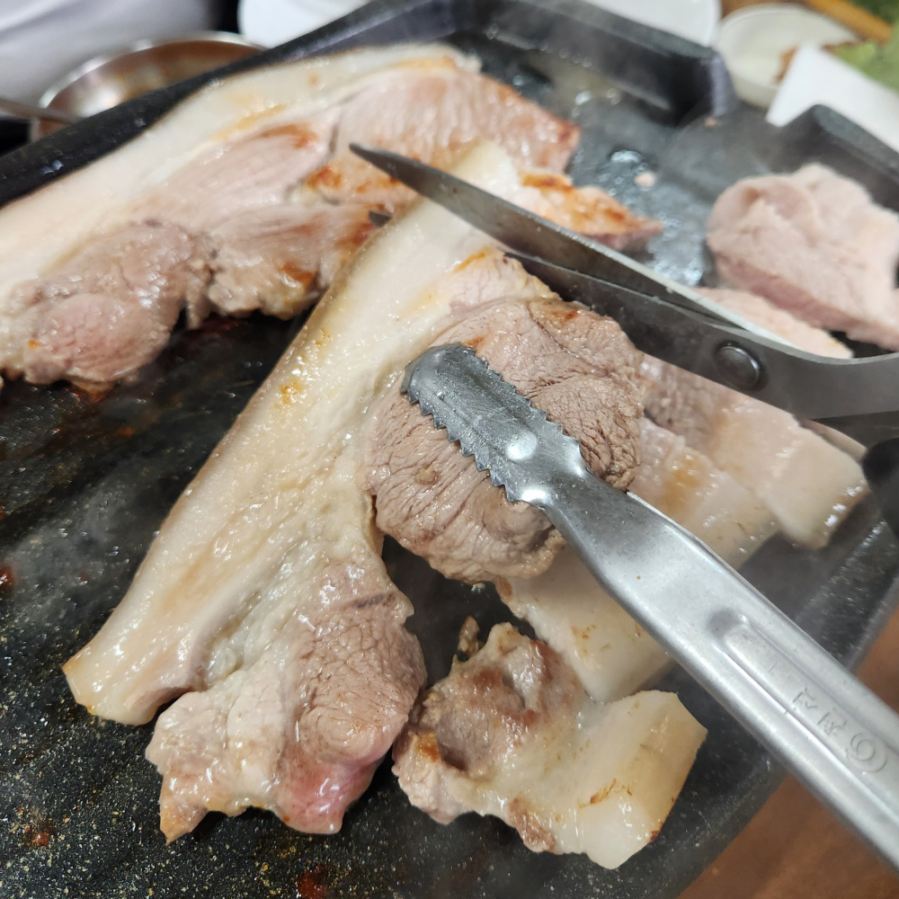 한돈 앞다리살 구이용 미박 전지 500g, 1개 - 상세 이미지 4