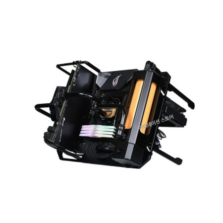 [해외]Bykski 바이스키 B-CE-X 오픈형 수냉 PC 케이스 DIY 스탠드형