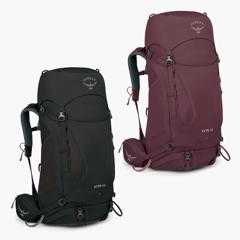 오스프리 카이트 48 여성용 등산 백패킹 배낭
