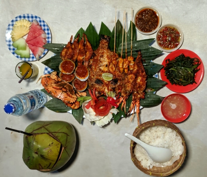 [프라이빗] 발리 짐바란 씨푸드 투어 (차량+쯔양 방문 맛집 BBQ) - 상세 이미지 4