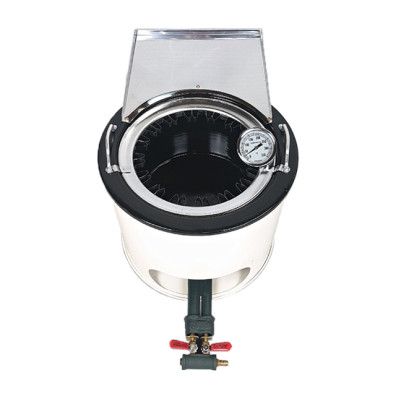 대영산업 원형 핫도그 튀김기 기계 (가스식/대/꽂이16개)