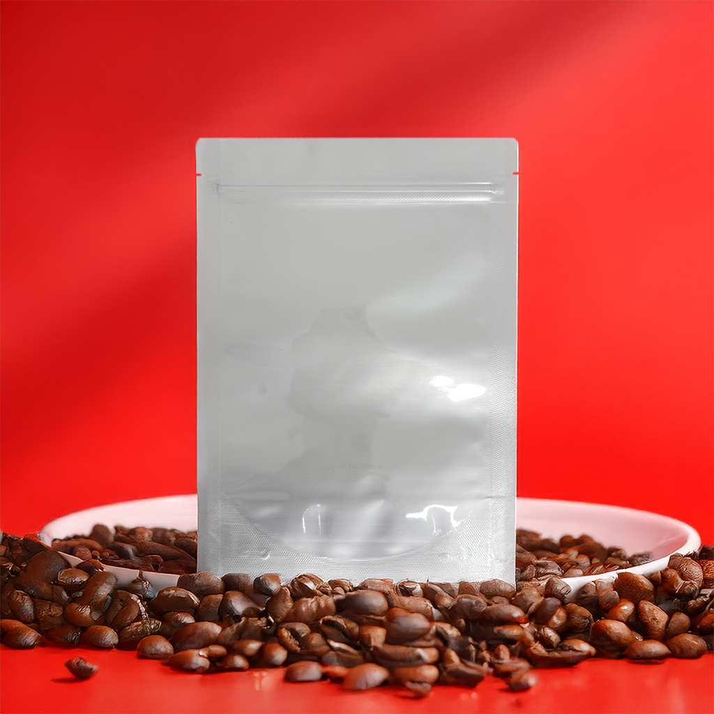 은박지퍼스탠드 원두 커피봉투 사료소분 알루미늄 스탠딩지퍼백 20x30(M6), 100매, 1개