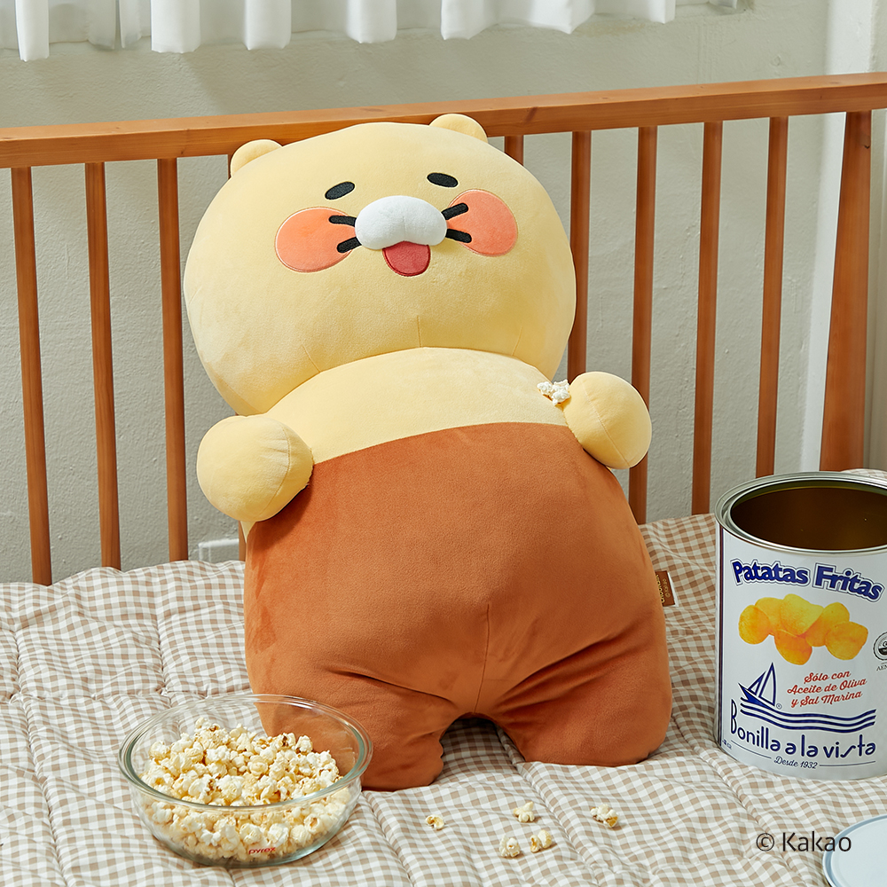 춘식이 배빵빵 모찌 바디 필로우 왕 애착 대형 봉제 인형 카카오 프렌즈 굿즈 - 상세 이미지 4