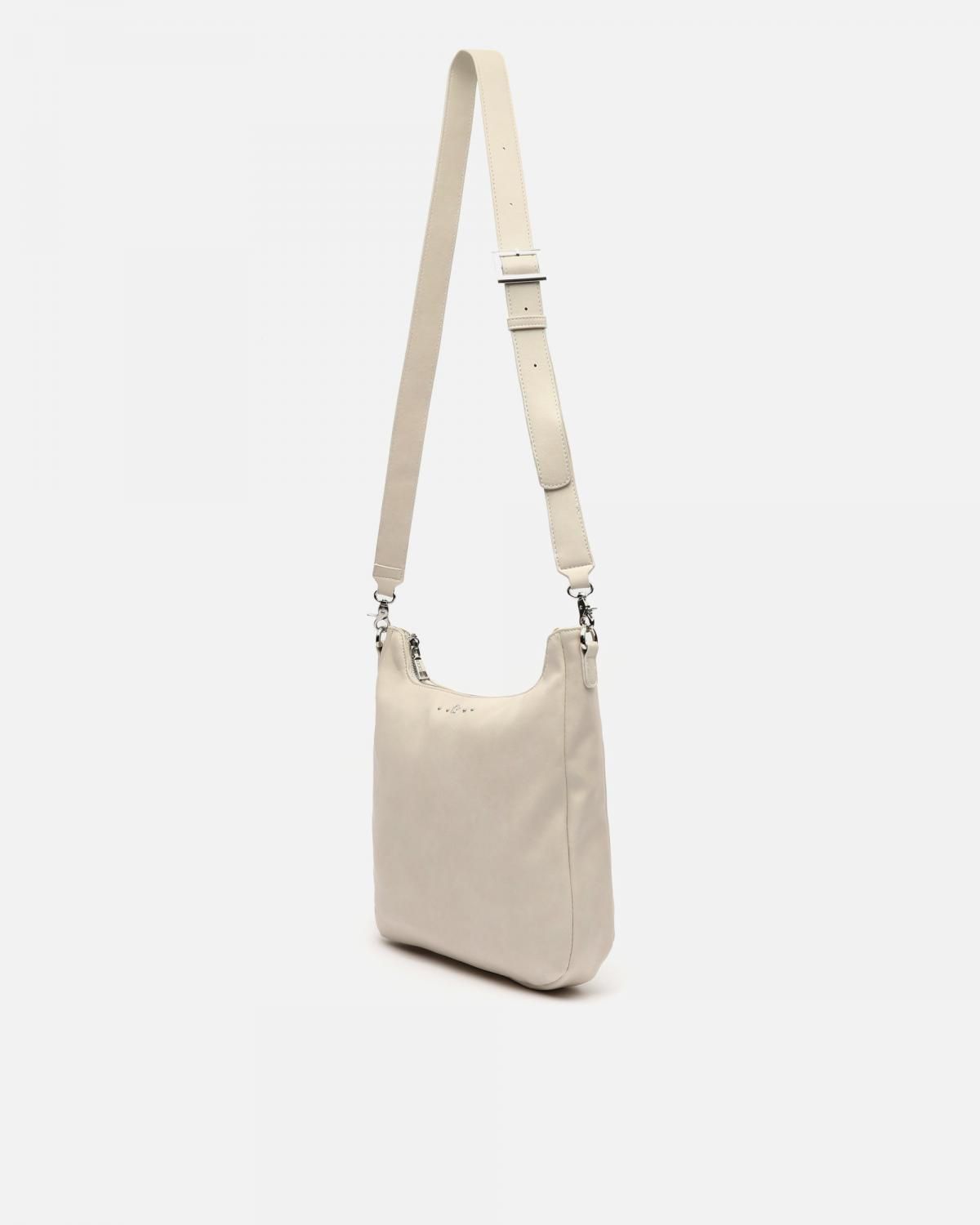 미사코 메탈릭디테일 미니멀 숄더백 Nesco1 NESCO-1-5000135117012 BEIGE - 상세 이미지 2