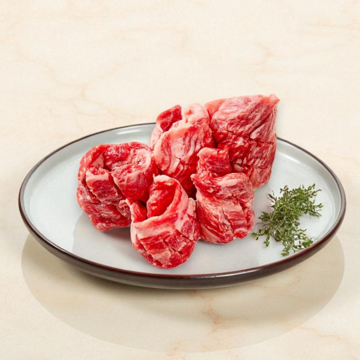 한우 1++ 꼬들안심 200g 구이용 소고기 특수부위 정육