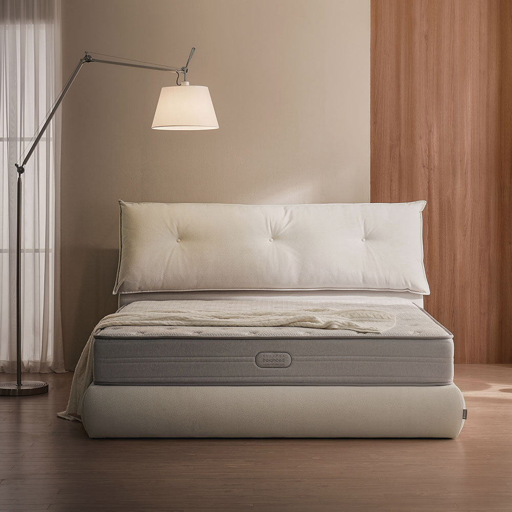 슬립퍼 샬롯 호텔침대 저상 신혼 부부 침대 프레임 평상형 쿠션 침대 LK 라지킹 사이즈 침대