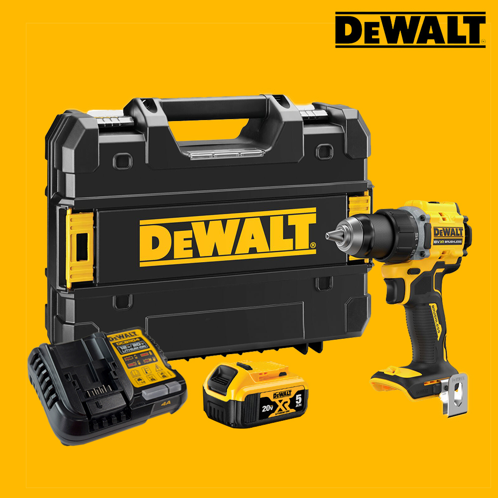 디월트 DCD794P1T 고성능 20V MAX 브러쉬리스 드릴 드라이버 5A 배터리 1개 포함 이미지 2
