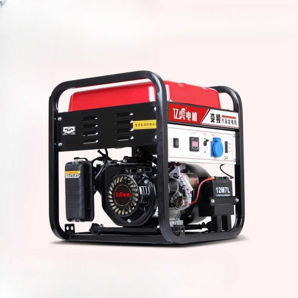 인버터 가솔린 발전기 소형 전기 저소음 비상용 고압 4200W 수동/전동 220V - 상세 이미지 4