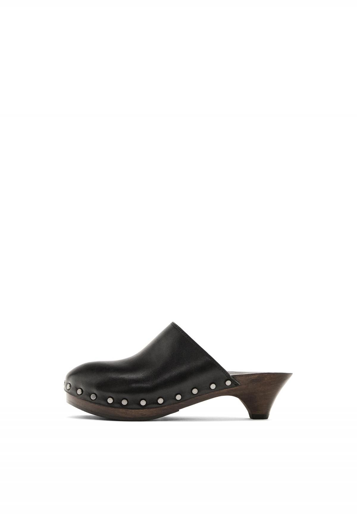 마시모두띠 하이힐 클로그 1411/650 BLACK