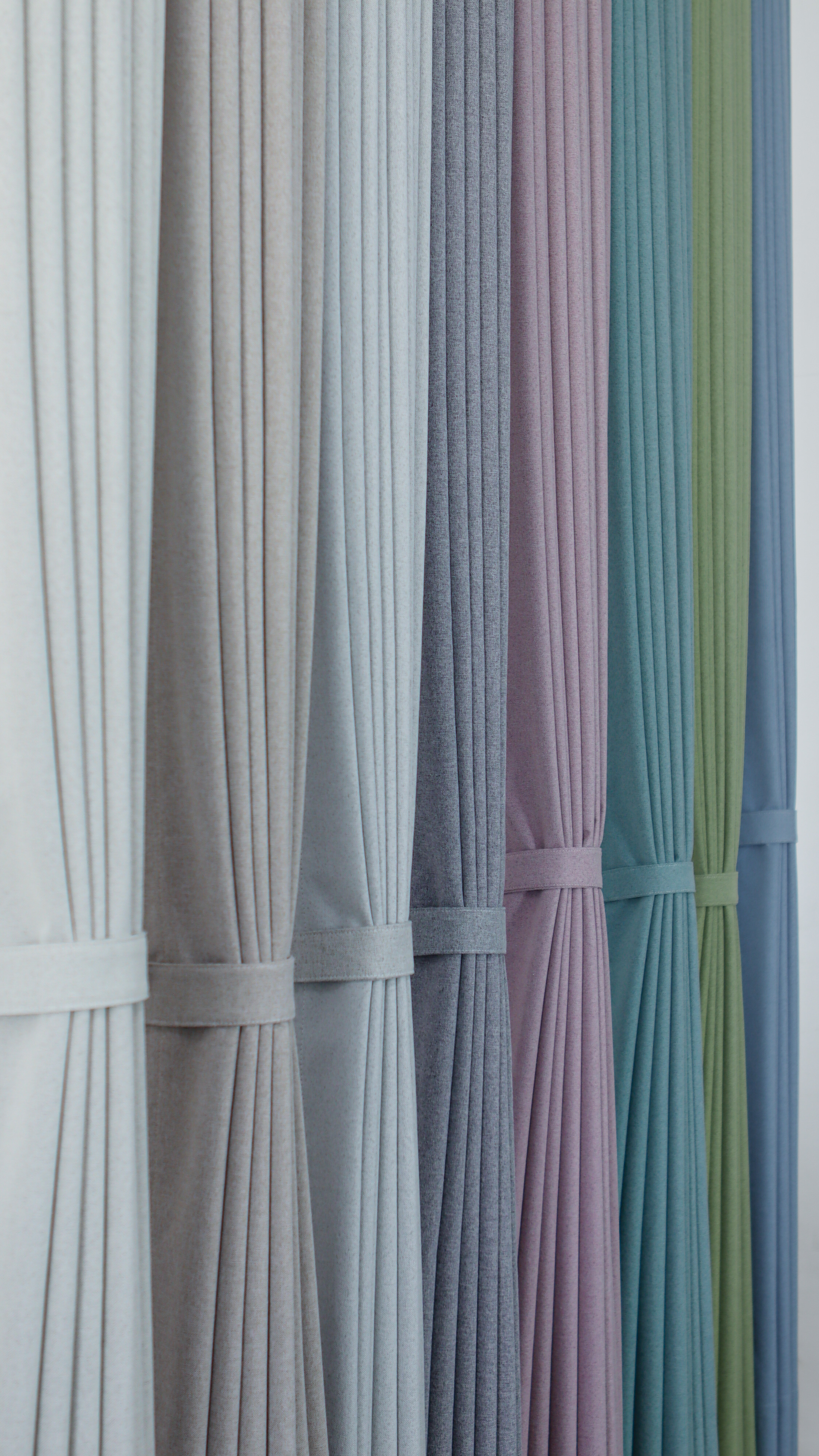 호텔식 암막커튼 형상기억커튼 빛차단 거실형 창문형