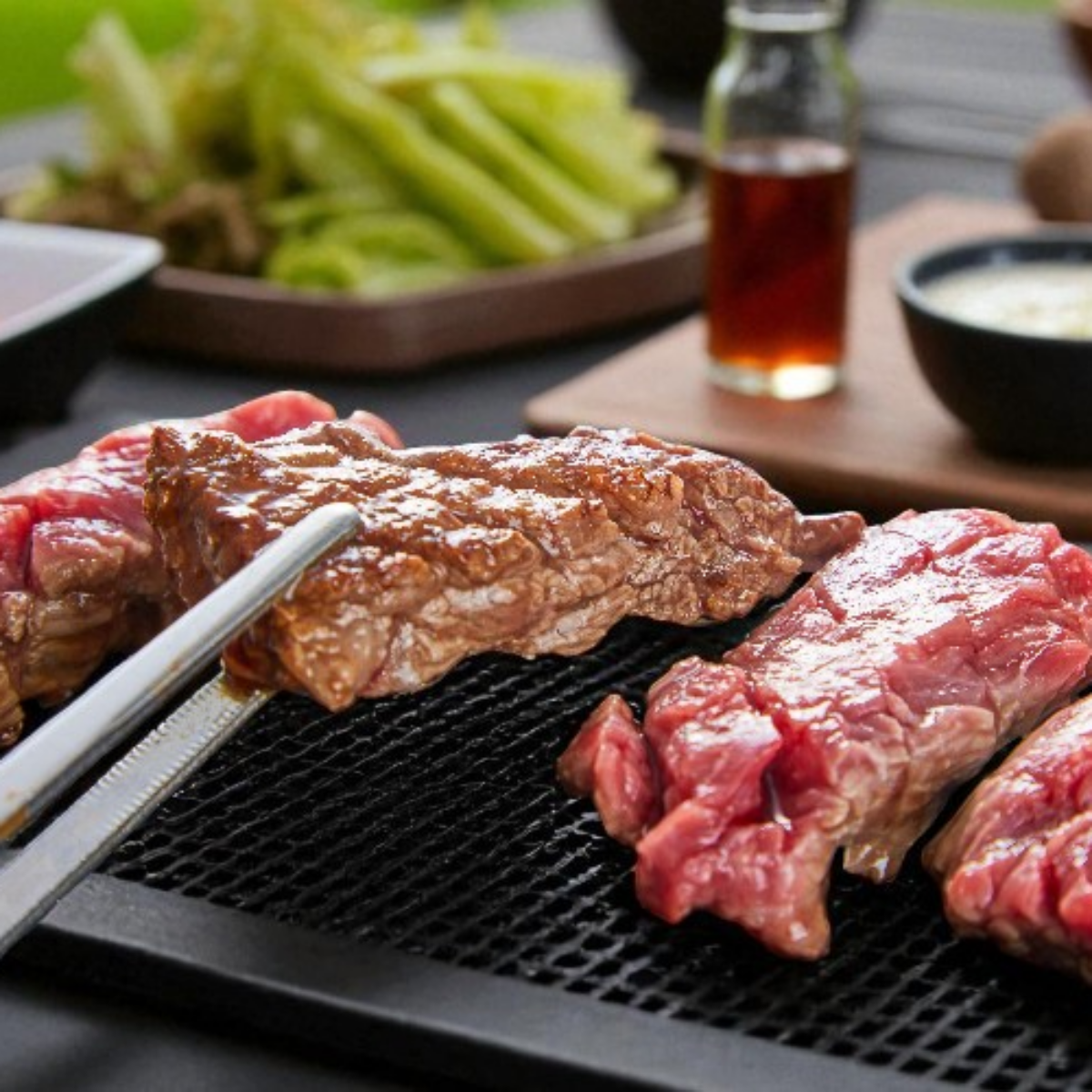 한우 1++ 한입등심 200g 구이용 소고기 프리미엄 정육