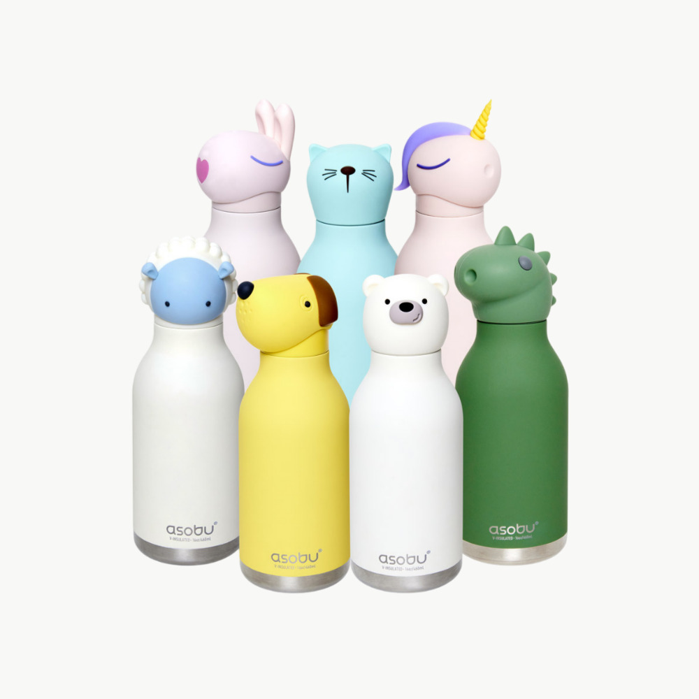[아소부] 동물 캐릭터 텀블러 베스티 460ML (16종 택1) - 상품 이미지