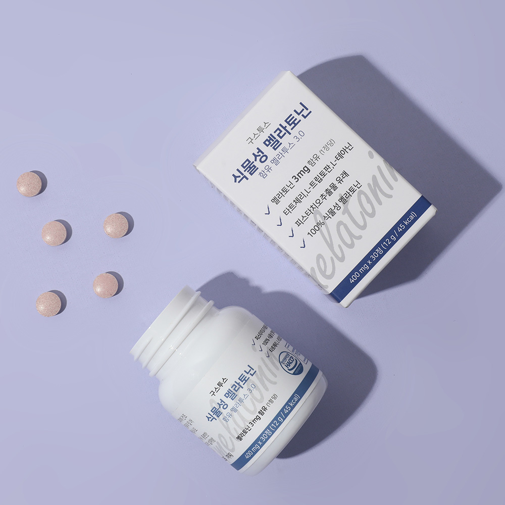 식물성 멜라토닌 3mg 메라토닌 미국 리포좀 2중배합 피스좀 피스타치오 락티움