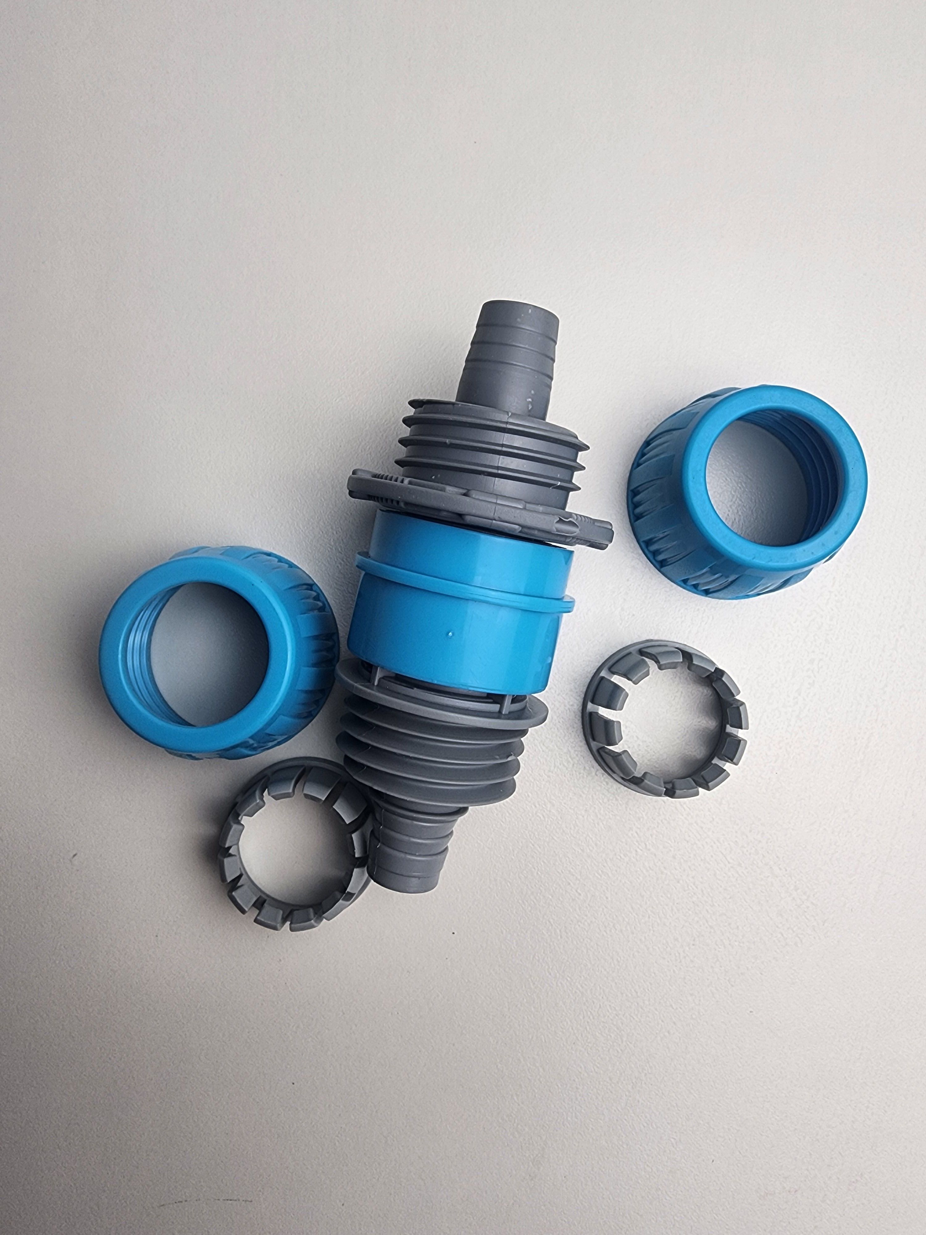 물호스연결구 원터치 여바라 16mm 연장 조인트 커넥터 연결구 - 상세 이미지 4