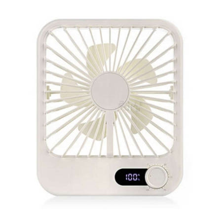 루미샵 무선 미니 BLDC모터 USB 선풍기 LED 디스플레이 MO-SK101 아이보리 걸이형선풍기bldc 가정용선풍기 BLDC선풍기 슬림선풍기 휴대용걸이형선풍기