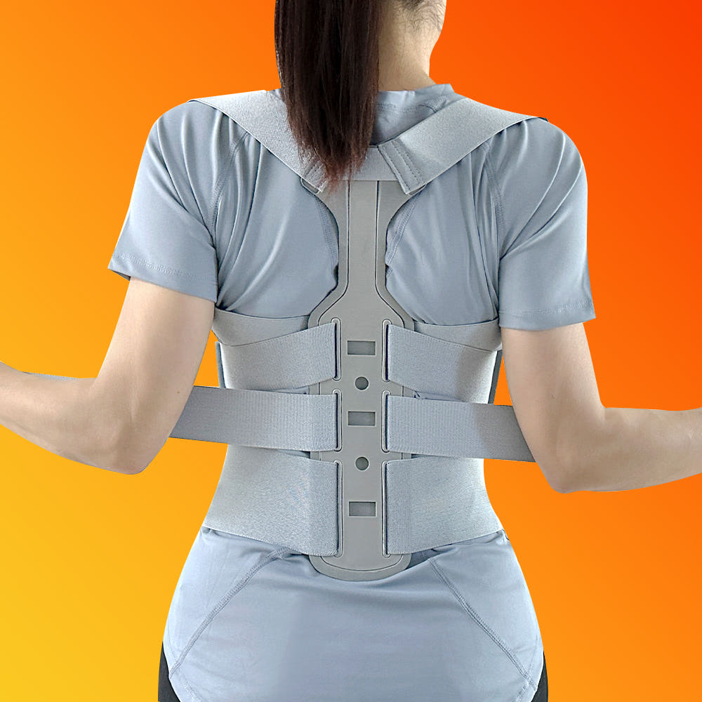[인체공학] 자세교정밴드 어깨 허리 숄더 교정기 척추 벨트